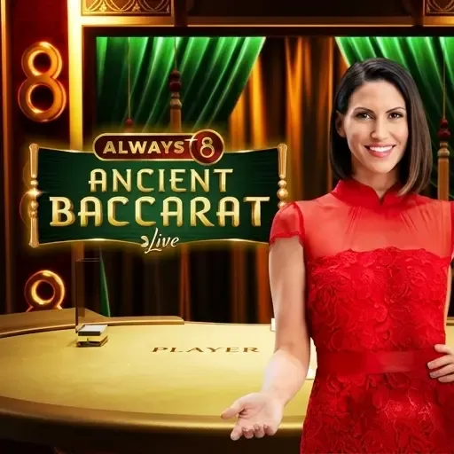 Spinstar Casino Always 8 Ancient Baccarat – live dealerspel