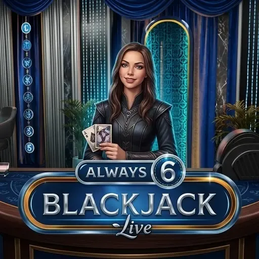 Spinstar Casino Always 6 Blackjack – live dealerspel