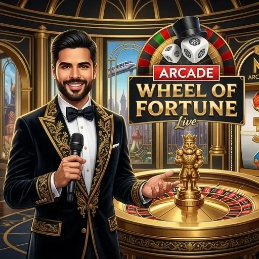 Arcade Wheel of Fortune Live spelen bij Spinstar Casino